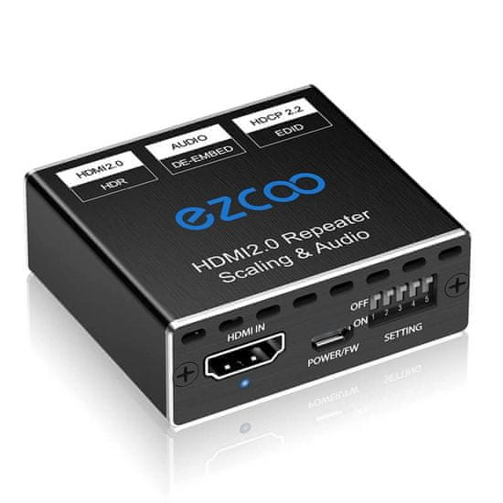 Ezcoo HDMI 2.0 Audio Extractor 4K 60Hz