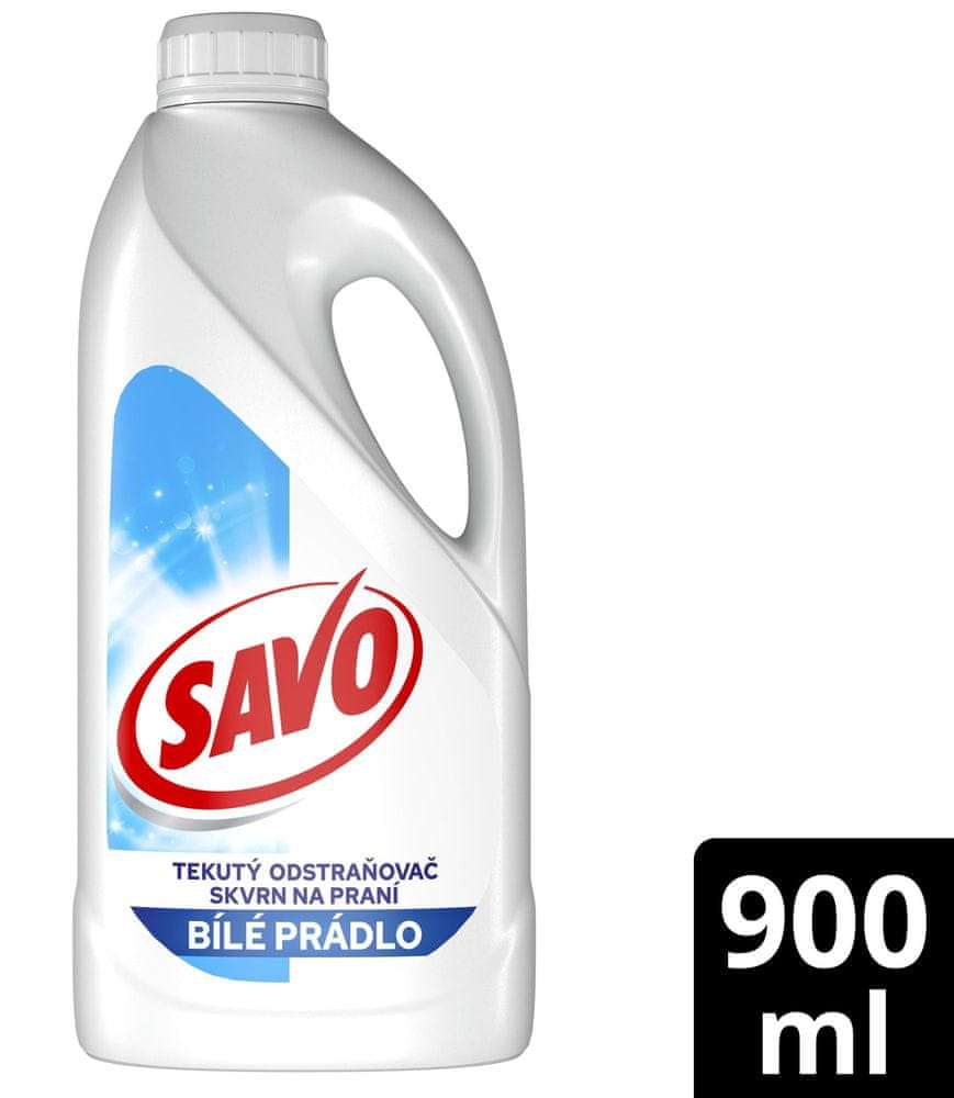 Savo Odstraňovač škvŕn na bielu bielizeň 900ml