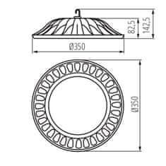 Kanlux Stropné svietidlo Kanlux LED HIBO LED N 150W-NW 31113