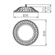 Kanlux Stropné svietidlo Kanlux LED HIBO LED N 50W-NW 31111