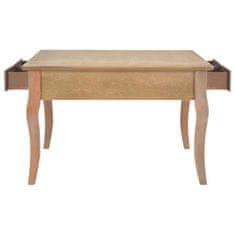 Petromila vidaXL Konferenčný stolík, hnedý 80x80x50 cm, drevo
