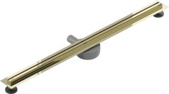 Mexen Flat 360 slim podlahový žľab 90 cm otočný zlato (1541090)