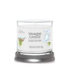 Yankee Candle Aromatická sviečka Signature tumbler malý Clean Cotton 122 g