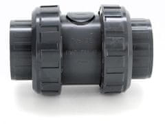 BazenyShop PVC Kužeľový spätný ventil 63 mm
