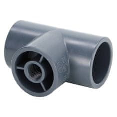 BazenyShop T - kus PVC uhol 90 ° - 50 x 1/2“ int.