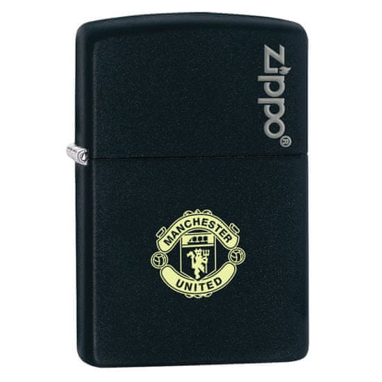 ISSI Zapaľovač ZIPPO s gravírovaním logom Manchester United (ZAP-025)