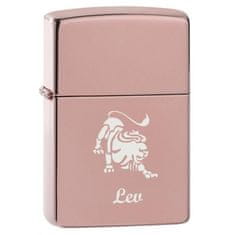 ISSI Zapaľovač ZIPPO s gravírovaním znamením: Lev (ZAP-028)