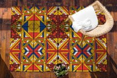 kobercomat.sk záhradný koberec farebné dlaždice 60x90 cm 