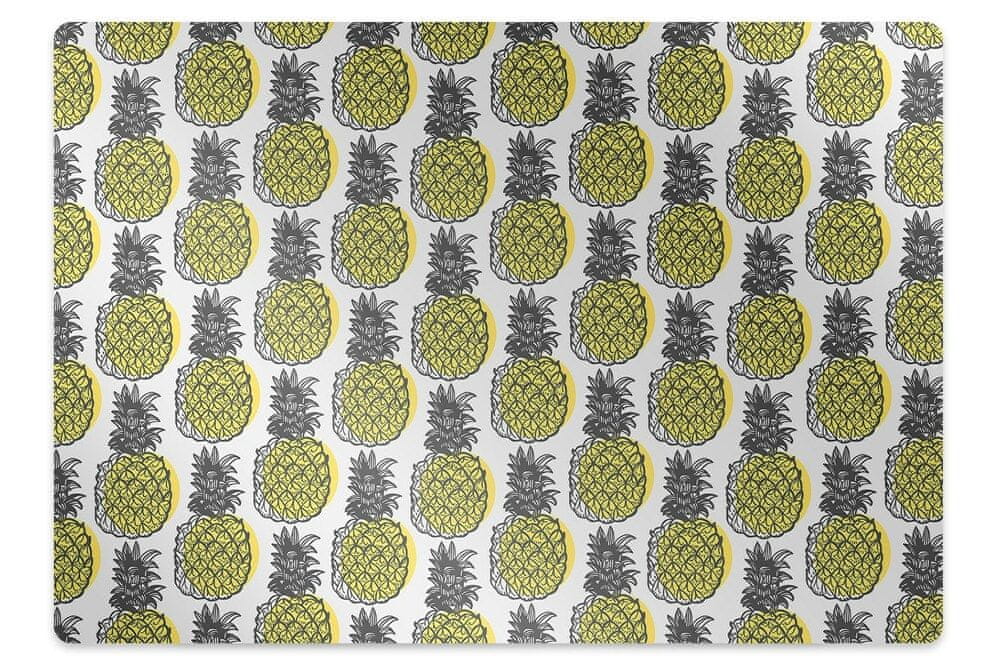 kobercomat.sk Ochranná podložka pod stoličku ananásový vzor 140x100 cm 2 cm 
