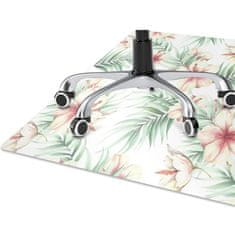 kobercomat.sk Ochranná podložka pod stoličku Havajské kvety 120x90 cm 2 cm 
