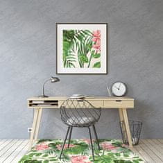 kobercomat.sk Podložka pod kancelársku stoličku kvety hawaii 120x90 cm 2 cm 