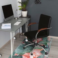 kobercomat.sk Podložka pod kancelársku stoličku maľované plameniaky 120x90 cm 2 cm 