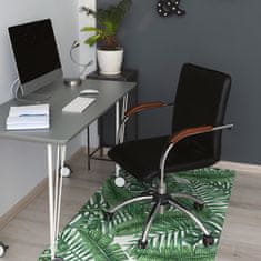 kobercomat.sk Podložka pod kancelársku stoličku tropické listy 140x100 cm 2 cm 