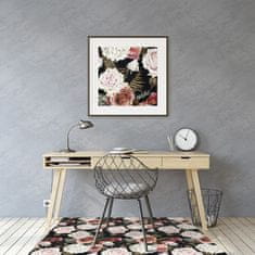 kobercomat.sk Podložka pod kolieskovú stoličku barokový kvety 120x90 cm 2 cm 