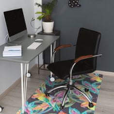 kobercomat.sk Podložka pod kancelársku stoličku farebné papagáje 120x90 cm 2 cm 