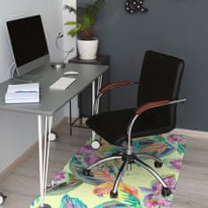 kobercomat.sk Podložka pod kancelársku stoličku farebné papagáje 140x100 cm 2 cm 