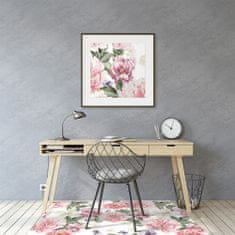 kobercomat.sk Podložka pod kancelársku stoličku umenie kvety 140x100 cm 2 cm 