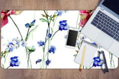 kobercomat.sk Pracovná podložka s obrázkom maľované kvety 90x45 cm 