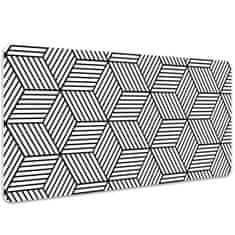 kobercomat.sk Pracovný podložka na stôl geometrické ilúzie 90x45 cm 