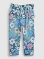 Gap Detské džínsy mom floral 18-24M