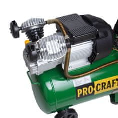 Procraft AC50-2 dvojpiestový olejový kompresor 50 litrov