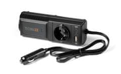 Technaxx menič napätia 200W, DC 12V na 2xUSB a 1x230V (TE21)