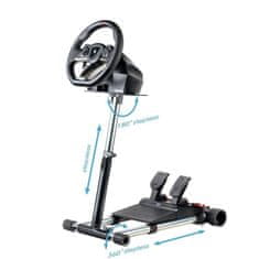 Wheel Stand Pro Wheel Stand Pre DELUXE V2, stojan pre volant a pedále pre Hori Overdrive a Apex