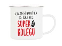 Divja Plechový hrnček pre super kolegu