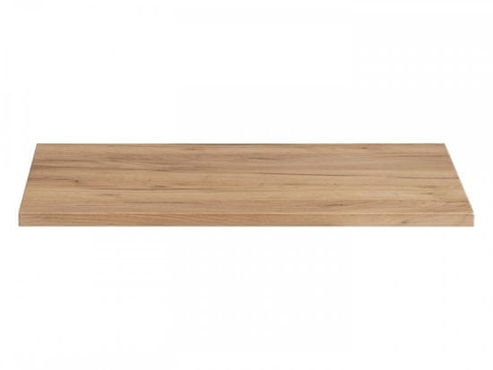 COMAD Doska pod umývadlo Capri 140 cm dub kraft zlatý