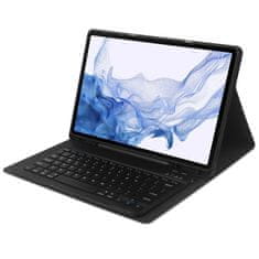 Tech-protect SC Pen puzdro s klávesnicou na Samsung Galaxy Tab S7 Plus / S8 Plus / S7 FE 12.4'', čierne