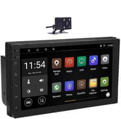 Farrot Multimediálny prehrávač do auta, AUTORÁDIO 2 din 7palcové Android 13.0, GPS navigáciou, WIFI, USB, Bluetooth, + zadná kamera a DVR ADAS