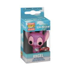 Funko Funk POP Keychain: Lilo & Stitch- Angel (DGLT)