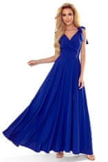 Numoco Dámske šaty 405-2 ELENA + Nadkolienky Gatta Calzino Strech, kráľovská modrá, S