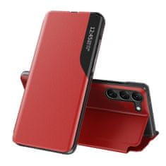 IZMAEL Elegantné knižkové puzdro View Case pre Samsung Galaxy S23 Plus - Červená KP24503