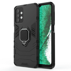 IZMAEL Odolné Puzdro Ring Armor Case pre Samsung Galaxy A32 5G - Čierna KP9708