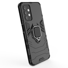 IZMAEL Odolné Puzdro Ring Armor Case pre Samsung Galaxy A32 5G - Čierna KP9708