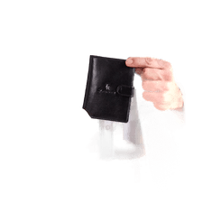 Lorenti Čierna vertikálna pánska kožená peňaženka CE-PF-75699-9.16_290331 Univerzálne