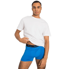 BERRAK Modré pánske boxerky BR-BK-4476.28P_381619 S