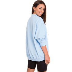 BASIC FEEL GOOD Dámska mikina TWIST svetlo modrá RV-BL-5185.84P_351724 L-XL