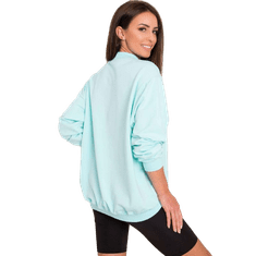 BASIC FEEL GOOD Dámska mikina s kapucňou TWIST mint green RV-BL-5185.87P_351725 S-M