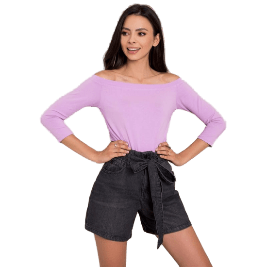 BASIC FEEL GOOD Dámska blúzka BLINK lila purple RV-BZ-4692.61_351732 XS