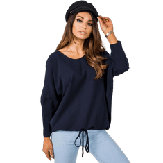 BASIC FEEL GOOD Dámska blúzka SERAFINE navy blue TP-BZ-5472.00P_348035 S-M