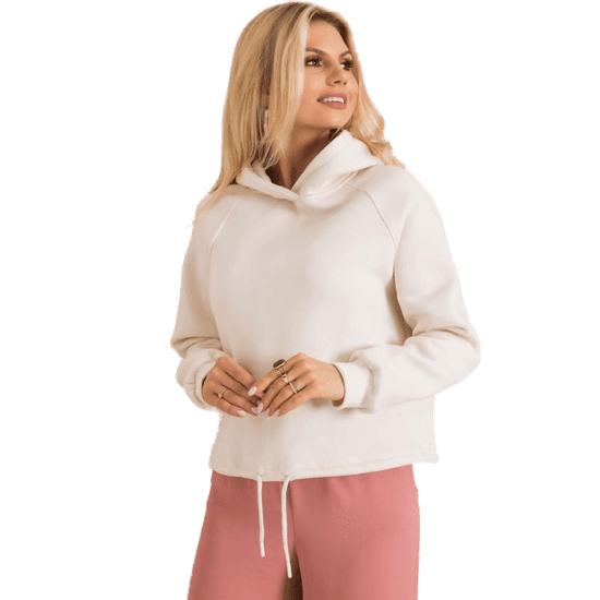 BASIC FEEL GOOD Dámska mikina NICOLE ecru RV-BL-5232.14X_353319 L