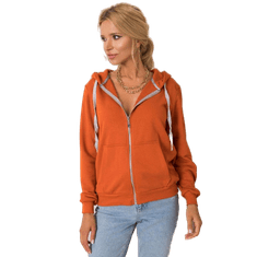 BASIC FEEL GOOD Dámska mikina LINDA dark orange RV-BL-5769.99P_354716 S