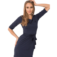 NieZnaszMnie Dámske šaty Clementine DONNA Navy Blue TW-SK-G-073-I.12_359892 L