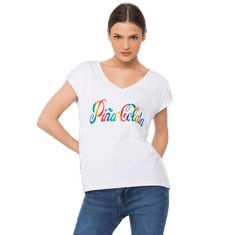 FANCY Dámske tričko s potlačou HOLLIS white FA-TS-7001.60_364047 Univerzálne