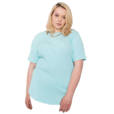 BASIC FEEL GOOD Dámska plus size blúzka STELLA mint RV-BZ-6323.92_362531 2XL