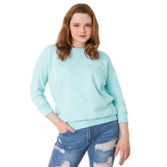 RELEVANCE Dámska mikina CHARLIZA mint green RV-BL-5978.06P_364890 Univerzálne