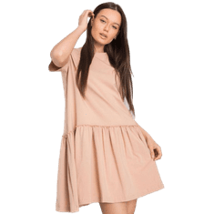 FANCY Dámske volánové šaty XAMMIE beige FA-SK-6927.21P_366902 Univerzálne