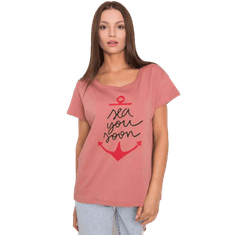 FANCY Dámske tričko s potlačou SILVA pink FA-TS-7196.74P_367600 Univerzálne